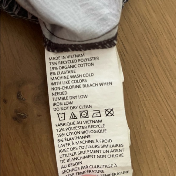 prAna Mariya Shorts in Black Fronds - Picture 9 of 9